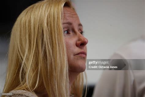 Tara Petito, the mother of Gabby Petito looks on while the City of... News Photo - Getty Images