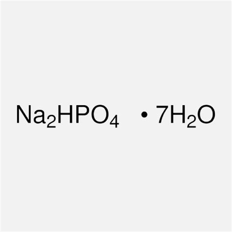 Sodium Phosphate, Dibasic, Heptahydrate, 98-102%, ACS Grade, Poly Bottle, 2.5kg – ChemPure Chemicals