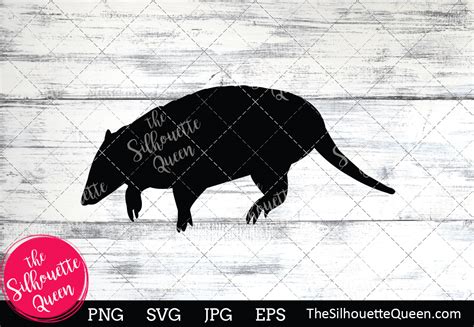 Armadillo Silhouette Graphic by thesilhouettequeenshop · Creative Fabrica