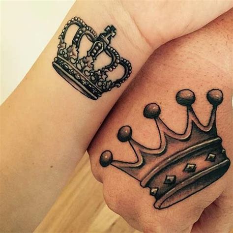 Matching King and Queen Tattoos Designs, Ideas and Meaning - Tattoos ...