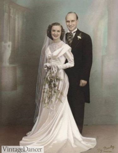 1930s Wedding History - Dresses, Shoes, Accessories