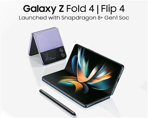 Samsung Galaxy Z Flip 4 and Galaxy Z Fold 4 Officially Announced, Coming to Pakistan Soon ...