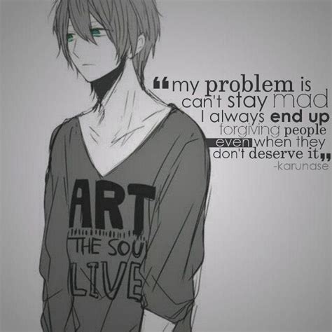 Sad Anime Boy Quotes