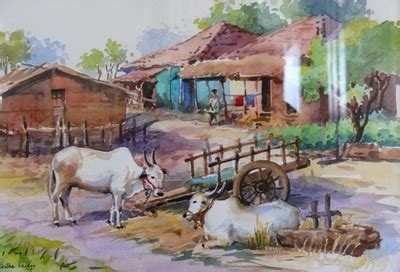 our beautiful indian village (paintings) - It's my world and my life... కబుర్లు.. కాలక్షేపం