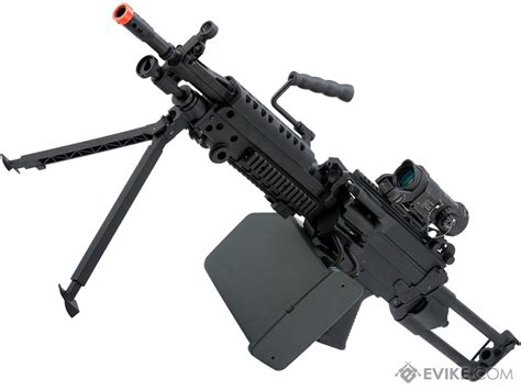 Cybergun FN Licensed M249 Para "Featherweight" Airsoft Machine Gun (Model: Standard), Airsoft ...