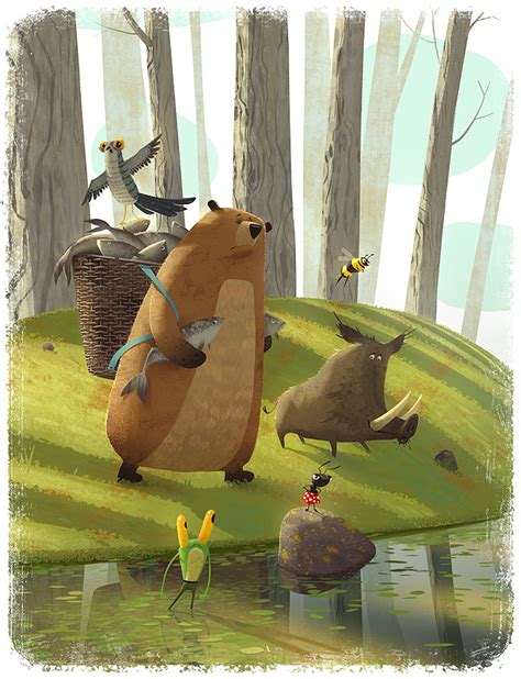 Illustrations for children book. :: Behance