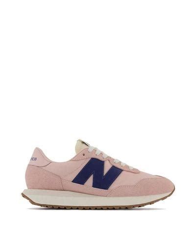 New Balance Suede 237 Trainers Pink Haze | Lyst