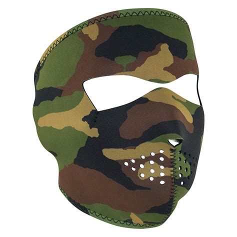 ZANheadgear® WNFMT118 - Camo Neoprene Full-Face Mask (Tactical Camo) - MOTORCYCLEiD.com