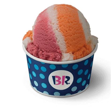 Baskin-Robbins Rainbow Sherbet Nutrition Facts