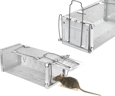 Vinga Mousetrap-Live Rat Trap Humane Mouse Trap Cage (Large): Amazon.co.uk: Garden & Outdoors