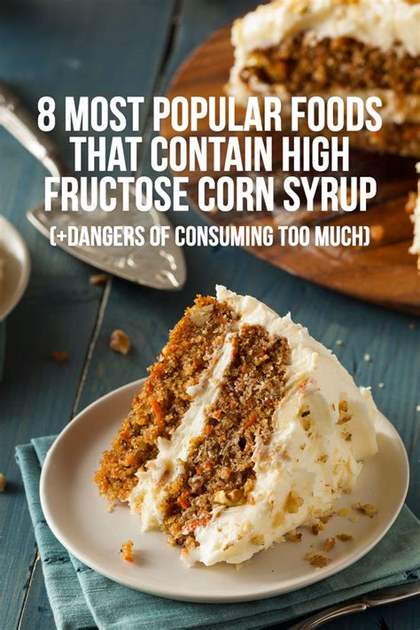 8 Most Popular Foods That Contain High Fructose Corn Syrup (Avoid)