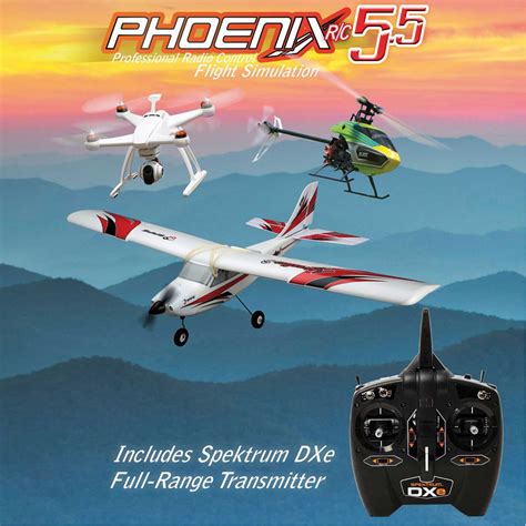 PHOENIX R/C SIMULATOR V5.5 MIT DXE FLUGSIMOLATOR