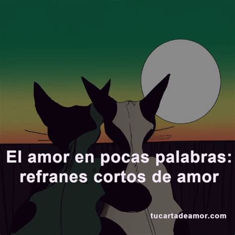 El amor en pocas palabras: refranes cortos de amor y su interpretación