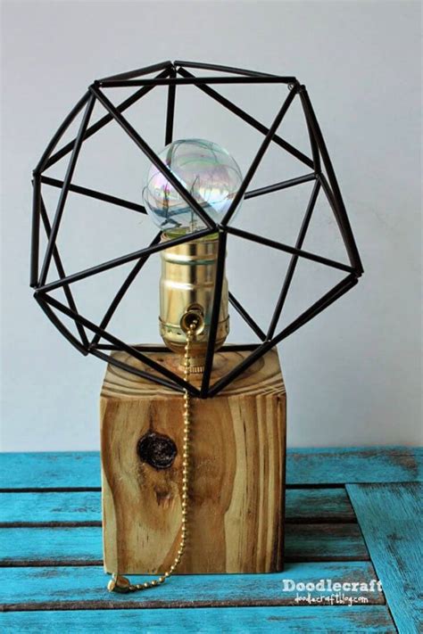 25 Easy DIY Wooden Lamp Ideas To Upgrade Your Table Lamps