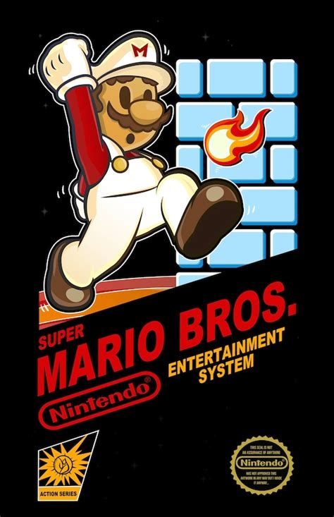 Super Mario Bros Box Art Recreation Print. - Etsy