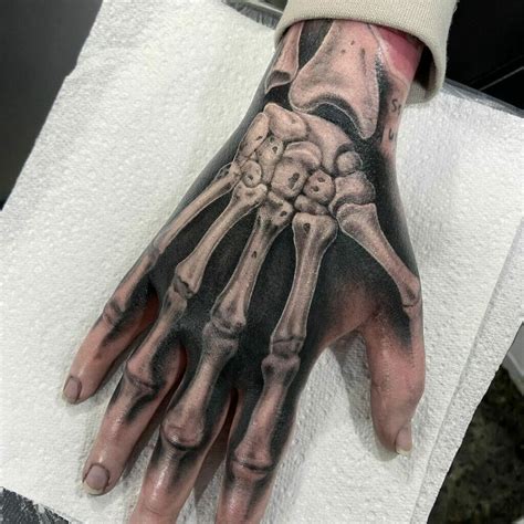 10 Best Hand Skeleton Tattoo Ideas You Have To See To Believe! | Outsons | Men's Fashion Tips ...