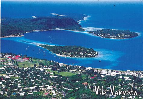 Port Vila, capital of Vanuatu ~ A Journey of Postcards