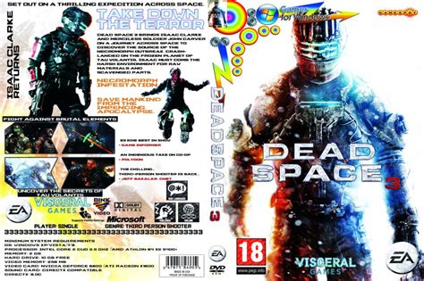 Dead Space 3 dvd cover (2013) PC Custom