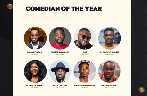 Ghana Comedy Awards unveils nominees for 2024 edition