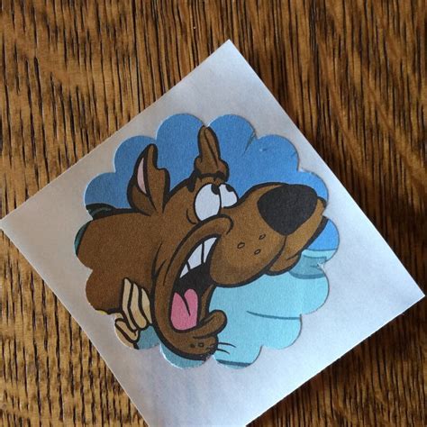 Vintage Scooby Doo Stickers Scooby Doo Cartoon Stickers - Etsy