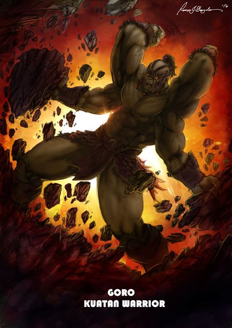 Goro from the Mortal Kombat Games - Game Art Gallery | Game-Art-HQ