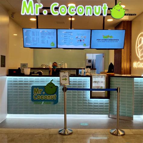 Our 24th Mr. Coconut Outlet in Singapore has arrived! - Mr Coconut