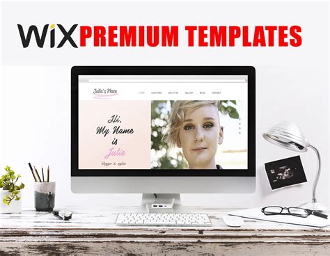 Wix Blog Template Responsive Design for Bloggers Vloggers | Etsy | Blog template, Responsive ...