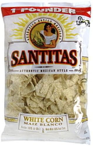 Santitas White Corn Tortilla Chips - 16 oz, Nutrition Information | Innit