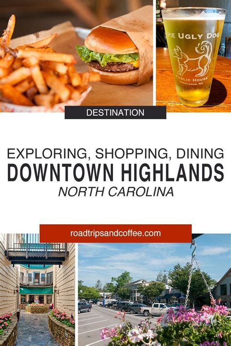 Exploring, Shopping, and Dining in Downtown Highlands, NC - Road Trips ...