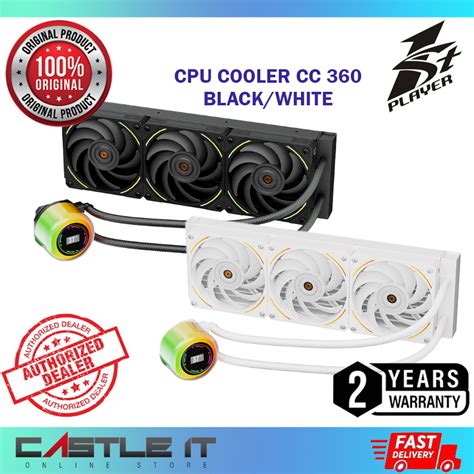 1st Player CC 360 MM RGB ARGB AIO All in One Liquid Water Cooling CPU Cooler Heatsink INTEL ...