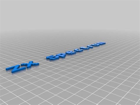 ZX Spectrum Logo Letters by 3DRK2 | Download free STL model | Printables.com