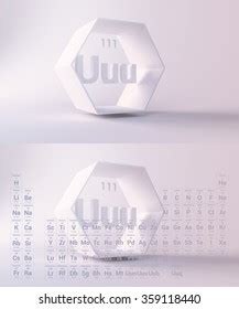 Periodic Table Unununium Stock Illustration 359118440 | Shutterstock