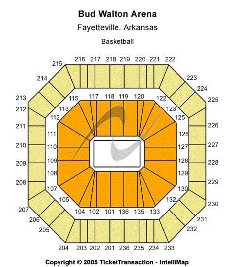 Bud Walton Arena Seating Chart | Bud Walton Arena Event Tickets & Schedule