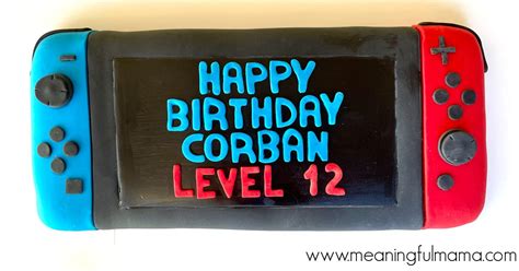 How to Make a Realistic Nintendo Switch Cake