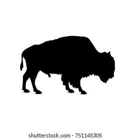 Black Silhouettes Two Boars On White Stock Vector (Royalty Free ...