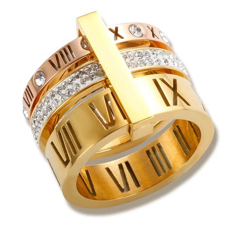 Roman Numeral Ring – Mazin Jewels