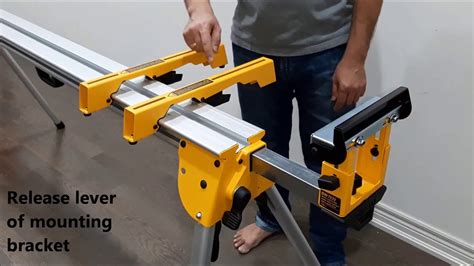 DeWALT DWX723 Heavy Duty Miter Saw Stand, DW7232, DW723 - YouTube