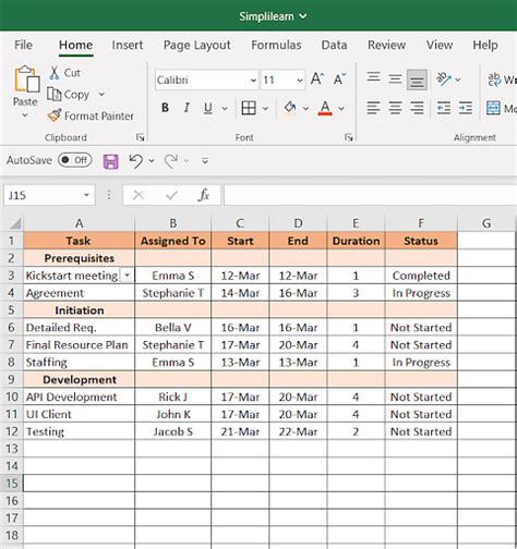 Learn How to Create a Project Plan in Excel [2023 Edition]