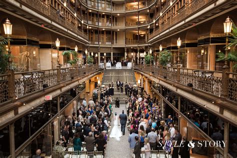 Katie & Scott Wedding | Epic Wedding in an Epic Location | The Arcade - Cleveland, OH - Style ...