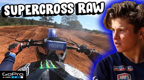 HAIDEN DEEGAN RIDING STAR YAMAHA SUPERCROSS!! GoPro Raw! - Win Big Sports