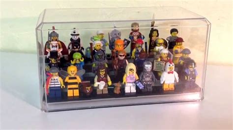 Lego Minifigure Display Case - YouTube