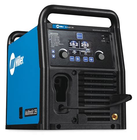 MILLER Mig Welder, Multimatic 235 Series, Input Voltage: 208/220/230/240V AC, Aluminum Welding ...