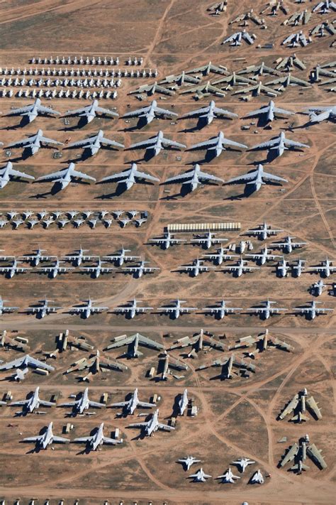 A fun visit to the massive Tucson Airplane Graveyard, aka "The Boneyard" (over 3,000 planes ...