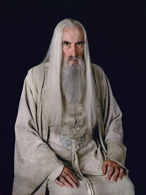 Christopher Lee as Saruman | El señor de los anillos, Gandalf, Actors