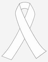 Printable Breast Cancer Ribbon Coloring Pages  Line Art 468x600 PNG sketch template