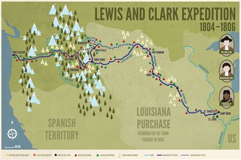 Lewis & Clark Expedition Map :: Behance