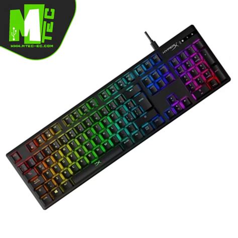 Hyperx Alloy Origins Teclado mecánico Gamer Red Switch | MTEC