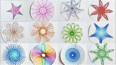 Spirograph designs Compilation - YouTube