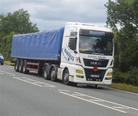 Mallett Transport EY16 FHG Driving Along the A5 At Oswestr… | Flickr