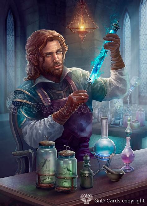 Alchemist- by Vasylina on DeviantArt | Fantasy art, Concept art ...